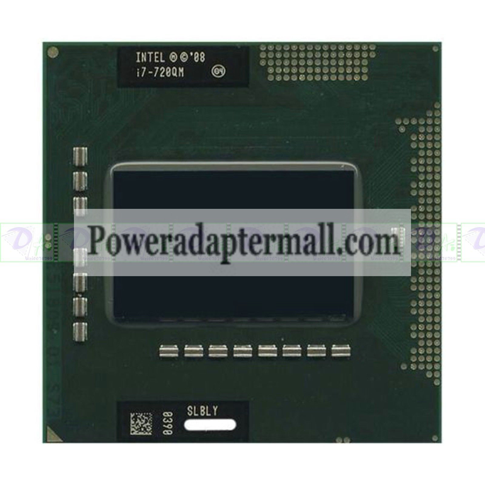 Intel Core i7 i7-720QM 1.6Ghz(2.8GHz Turbo) 6MB Laptop CPU Proce